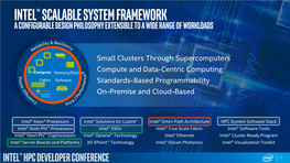 ISS 2016 Bootcamp: Intel Omni-Path Architecture