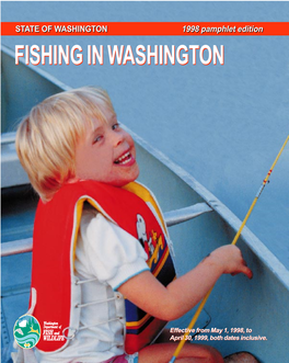 1998 Fishing in Washington Regulations Pamphlet