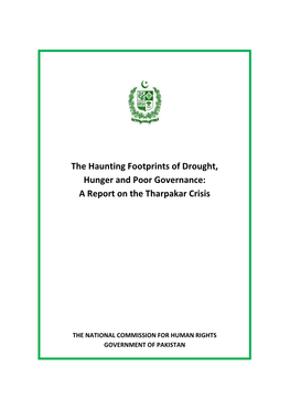 The Haunting Footprints of Drought, Hunger and Poor Governance: a Report on the Tharpakar Crisis