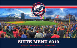 Suite Menu 2019