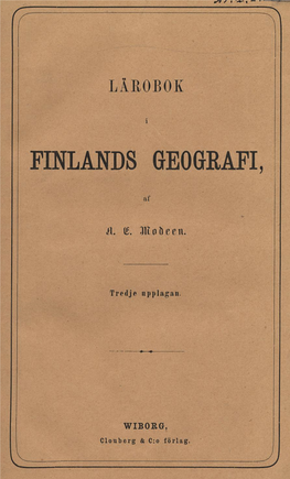 Finlands Geografi