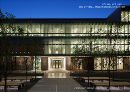 Vol Walker Hall + the Steven L Anderson Design Center