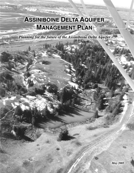 Assiniboine Delta Aquifer--Management Planning Process