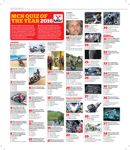 Mcn Quiz of the Year 2016