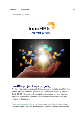 Innoheis: Research & Innovation Infrastructure