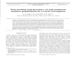 Fish Feeding and Dynamics of Soft-Sediment Mollusc Populations in a Coral Reef Lagoon