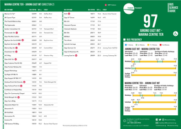 Jurong East Int (Direction 2) MRT Station Bus Service Bus Stop Name Bus Stop No