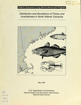 Distribution and Abundance of Fishes and Invertebrates in North Atlantic Estuaries