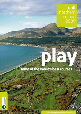 Golf Northern Ireland 2009