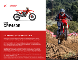 2022 Crf450r