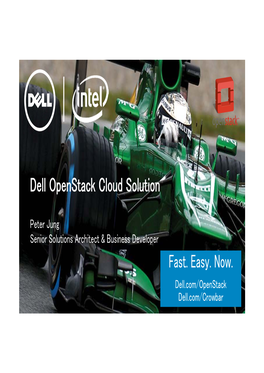 Dell Openstack Cloud Solution