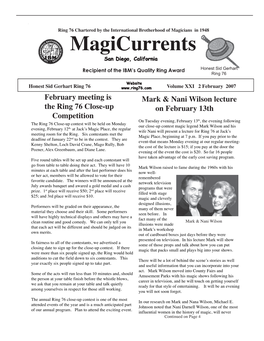 Magicurrents Page 1