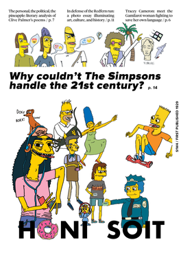 Why Couldn't the Simpsons Handle the 21St Century?