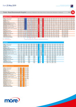 From 25 May 2019 Bournemouth, Christchurch and Poole Council