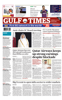 Qatar Airways Keeps up Strong Earnings Despite Blockade