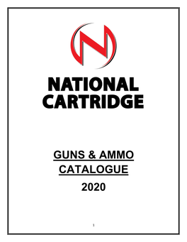 Guns & Ammo Catalogue 2020