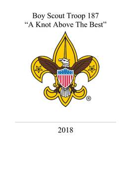 Boy Scout Troop 187 “A Knot Above the Best”