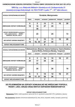 GRODZISK NA ROK 2021 OD LIPCA MPO Sp