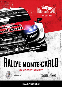 87E RALLYE AUTOMOBILE MONTE-CARLO