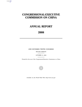 Congressional-Executive Commission on China