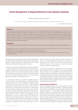 Haematological Malignancies