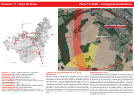 Europan 15 - Pays De Dreux Zone D’Activité - Campagnes Productives