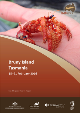 Bruny Island Tasmania 15–21 February 2016