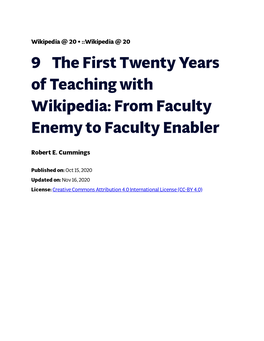 From Faculty Enemy to Faculty Enabler