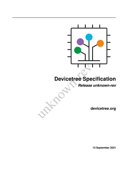 Devicetree Specification