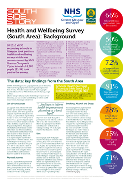Health and Wellbeing Survey (South Area): Background