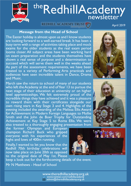 REDHILL REVIEW March 2019