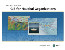 GIS Best Practices GIS for Nautical Organizations