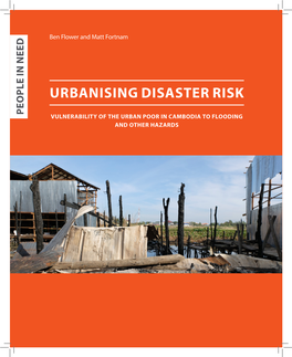 Urbanising Disaster Risk