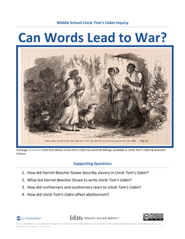 Can Words Lead to War?