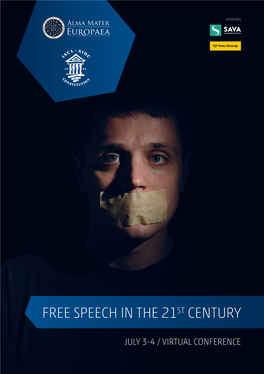Free Speech in the 21St Century