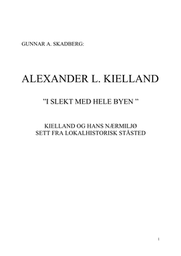 Alexander L. Kielland