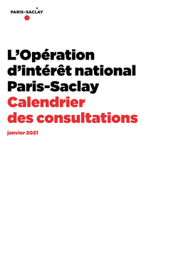 Calendrier Des Consultations Janvier 2021 Des Transports Performants Le Moteur Scientifiqueducluster