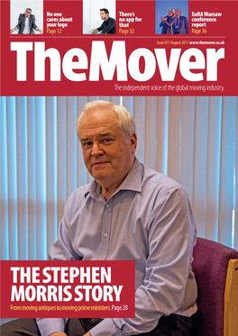 THE STEPHEN MORRIS STORY from Moving Antiques to Moving Prime Ministers