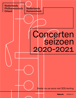 Concerten Seizoen 2020-2021