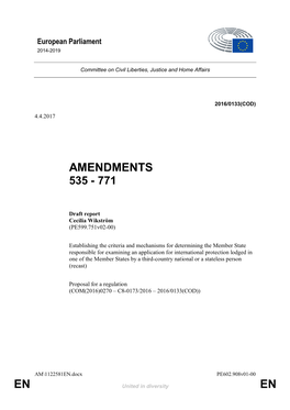 En En Amendments