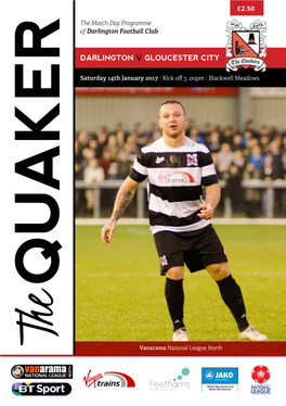 Darlington V Gloucester City