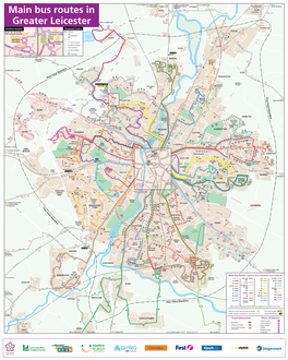 Main Bus Services Around Leicester