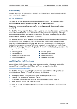 Sustainability Appraisal Scoping Report Local Development Plan 2030 - Draft Plan Strategy