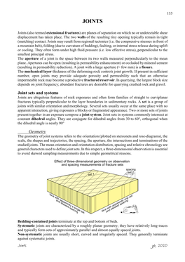 Faults and Joints