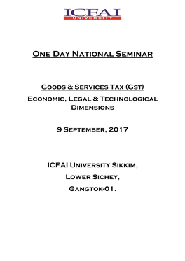 One Day National Seminar