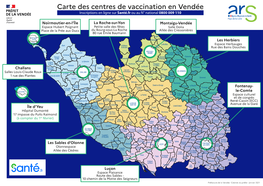 Carte Centres De Vaccination Vendée