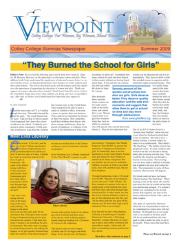“They Burned the School for Girls”