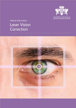 Laser Vision Correction Surgery