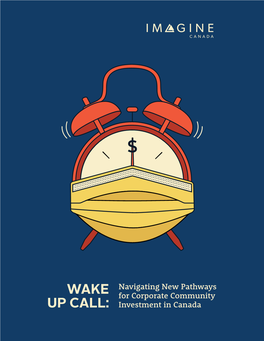 WAKE up CALL: Navigating New Pathways for Corporate Community Investment in Canada 1 Contents