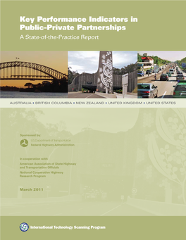 Key Performance Indicators in Public-Private Partnerships: a State-Of-The-Practice Report